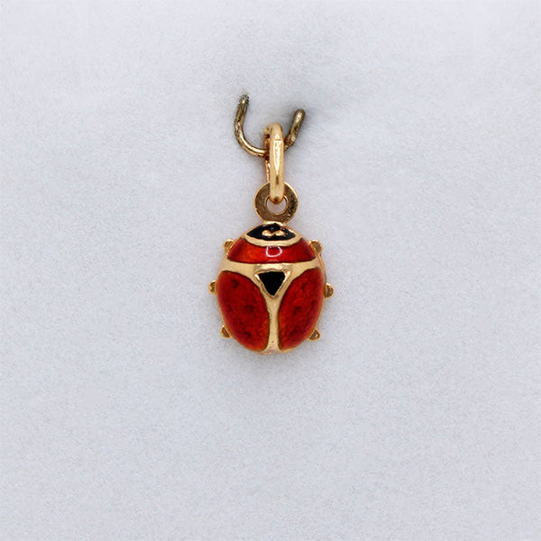 Dije de San Antonio en Oro 18k y Esmalte
