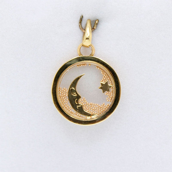 Dije de Oro 18k y Cristal